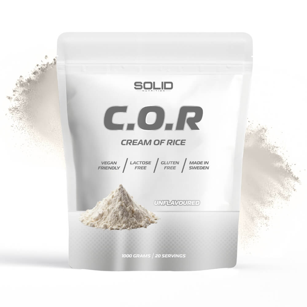 SOLID Nutrition Cream Of Rice, 1 kg (Unflavoured)