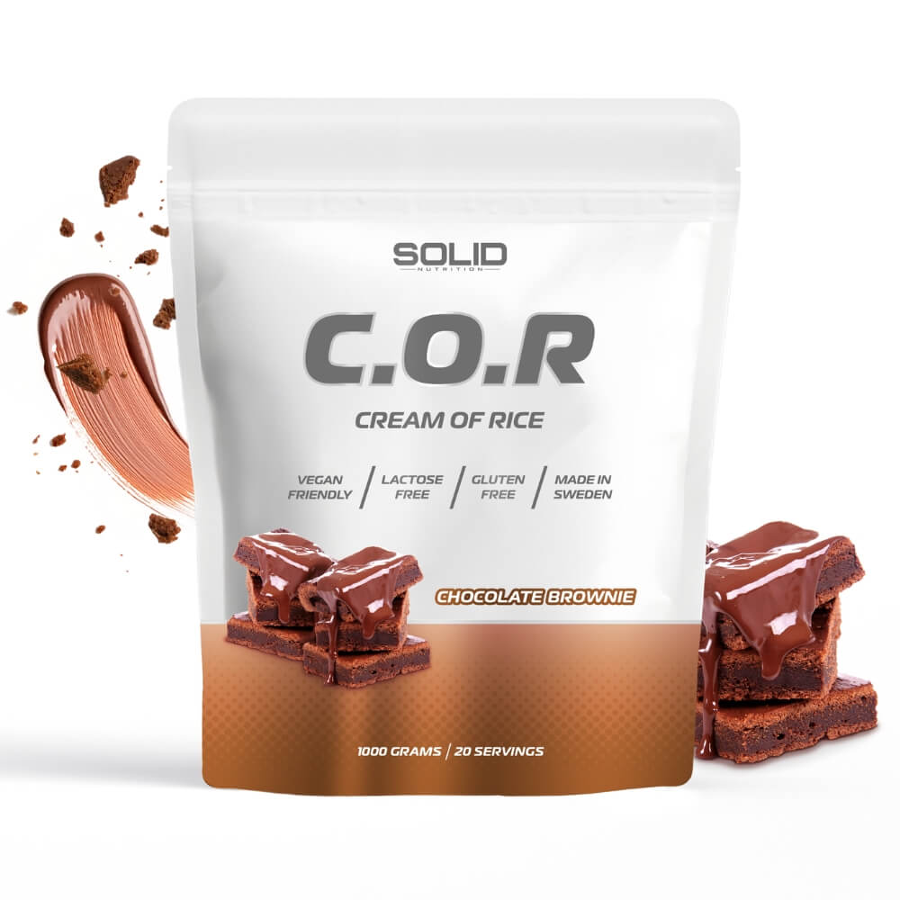 SOLID Nutrition Cream Of Rice, 1 kg (Chocolate Brownie)