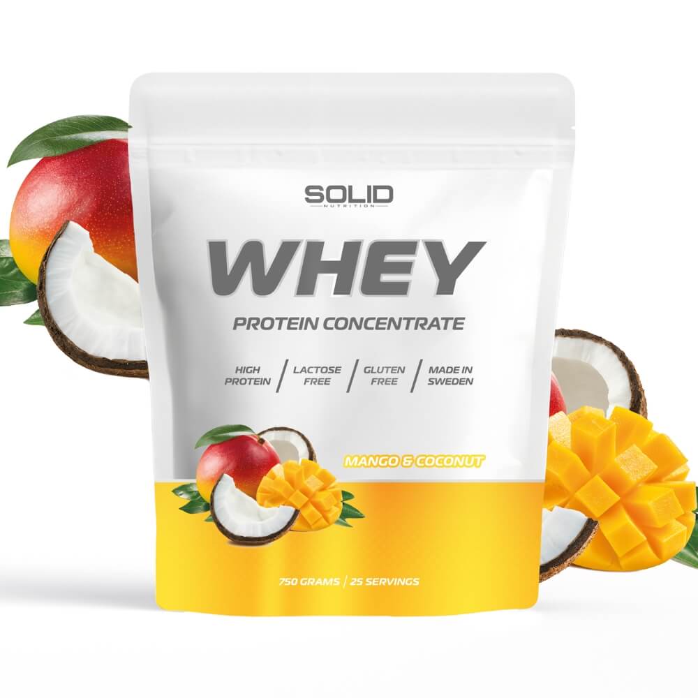 SOLID Nutrition Whey, 750 g (Mango & Coconut)