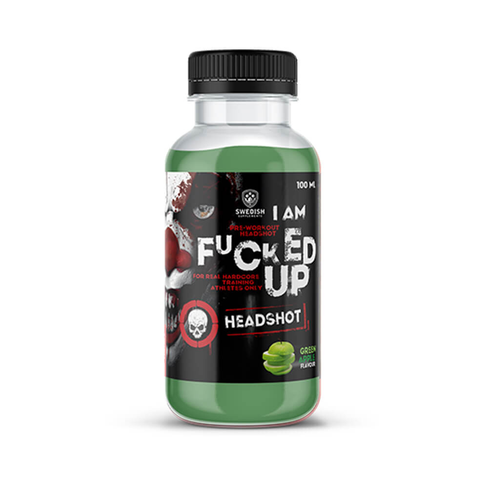 Swedish Supplements Fucked Up Shot, 100 ml (Green Apple)