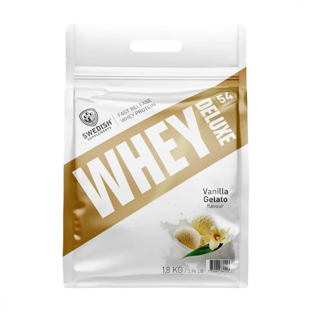 Swedish Supplements Whey Deluxe, 1800 g (Vanilla Gelato)