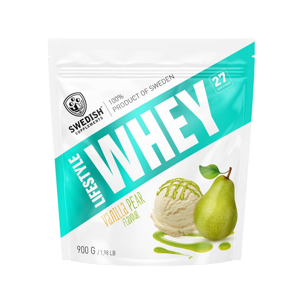 Swedish Supplements Lifestyle Whey, 900 g (Vanilla Pear)