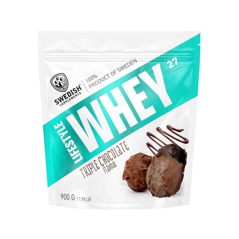 Swedish Supplements Lifestyle Whey, 900 g (Triple Chocolate)