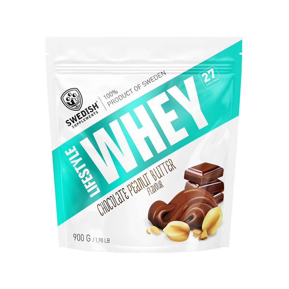 Swedish Supplements Lifestyle Whey, 900 g (Chocolate Peanut Butter)