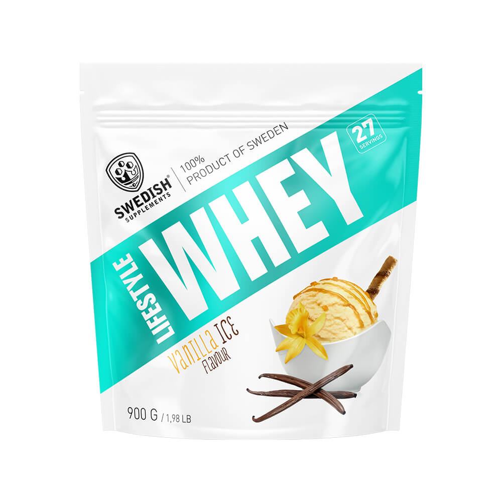 Swedish Supplements Lifestyle Whey, 900 g (Vanilla Ice)