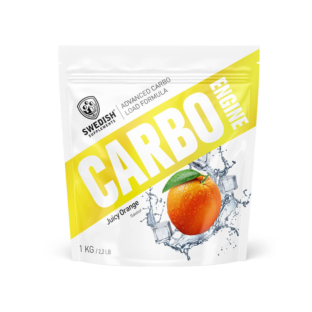 Swedish Supplements Carbo Engine, 1 kg (Juicy Orange)