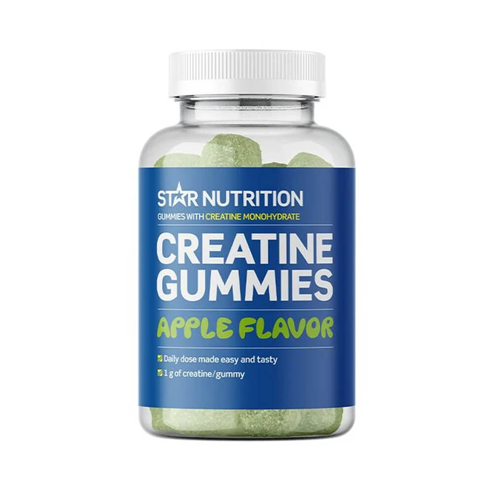 Star Nutrition Creatine Gummies, 75 stk (Apple)