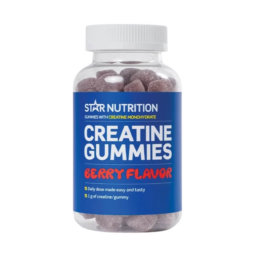Star Nutrition Creatine Gummies, 75 stk (Berry)