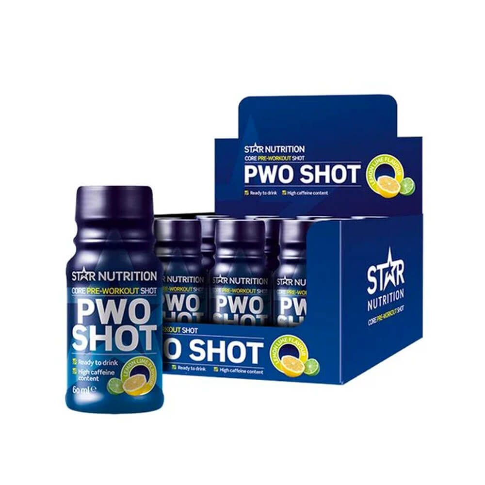 12 x Star Nutrition PWO Shot, 60 ml
