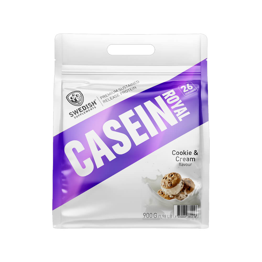 Swedish Supplements Casein Royal, 900g (Cookies & Cream)