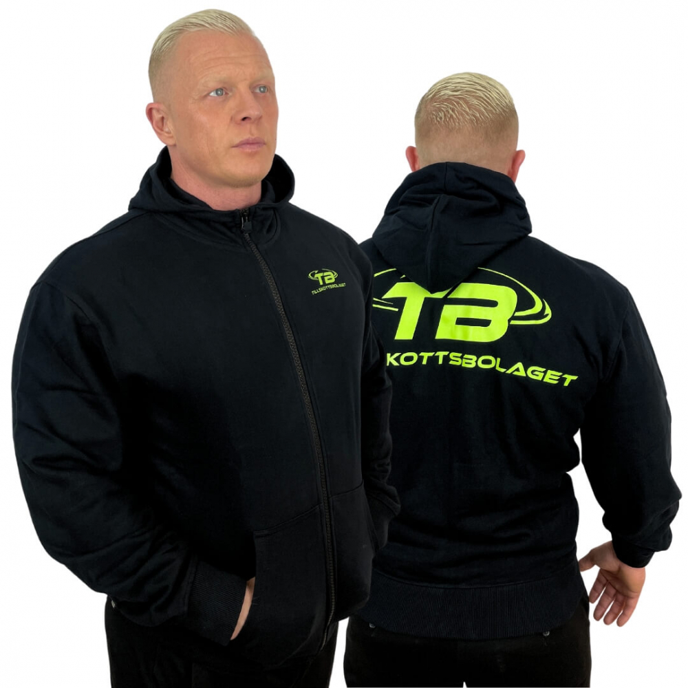 Tillskottsbolaget Zip Hoodie, black (L)