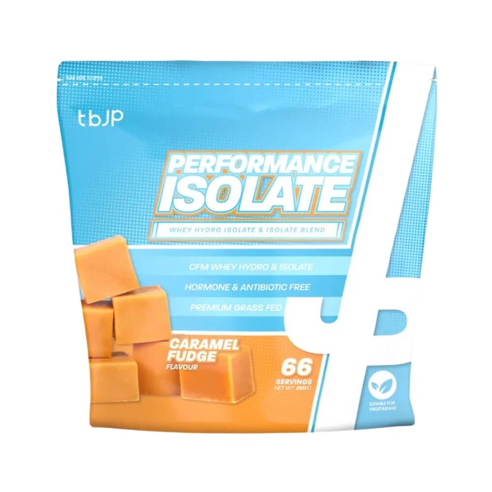 Trained By JP Performance Isolate, 2 kg (Caramel Fudge)