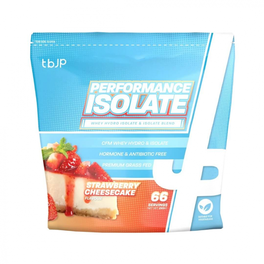 Trained By JP Performance Isolate, 2 kg (Strawberry Cheesecake)