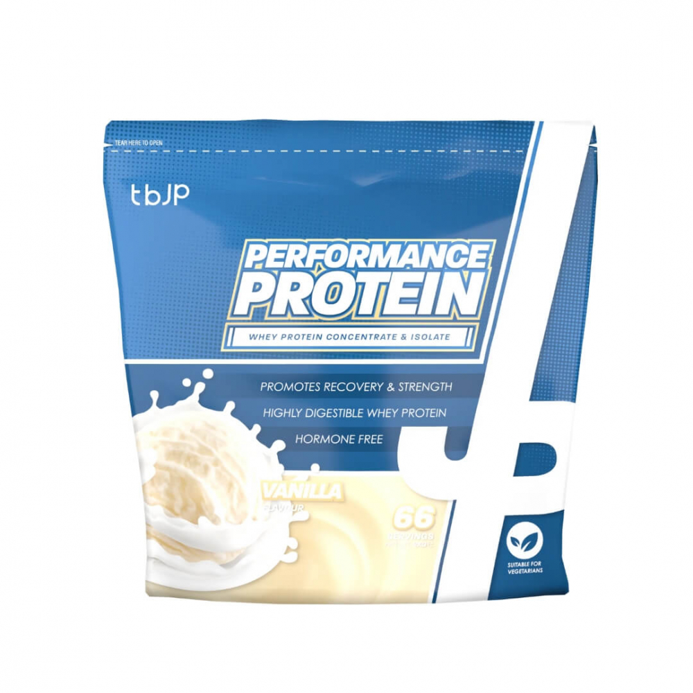 Trained By JP Performance Protein, 2 kg (Vanilla Ice Cream)