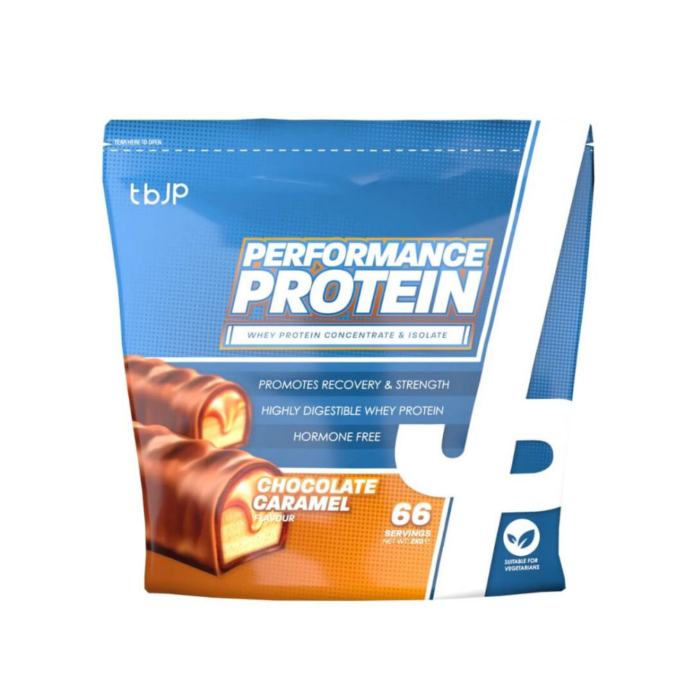 Trained By JP Performance Protein, 2 kg (Chocolate Caramel)