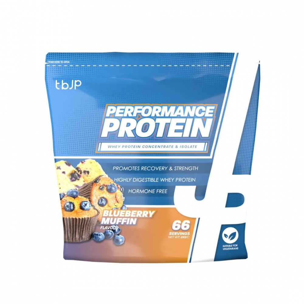 Trained By JP Performance Protein, 2 kg (Blueberry Muffin)