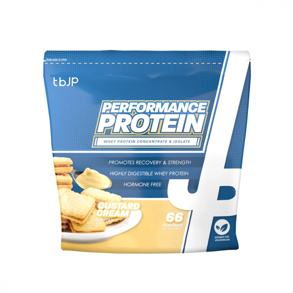 Trained By JP Performance Protein, 2 kg (Custard Cream)