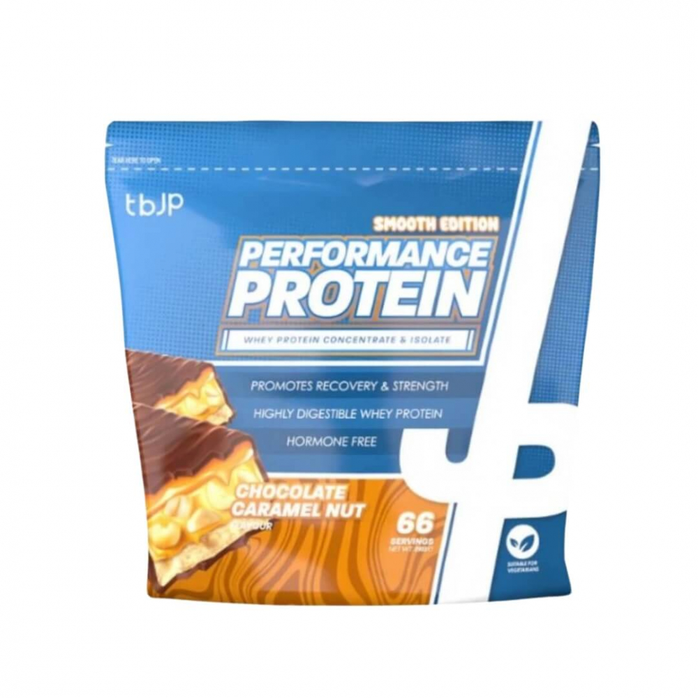 Trained By JP Performance Protein, 2 kg (Chocolate Caramel Nut)