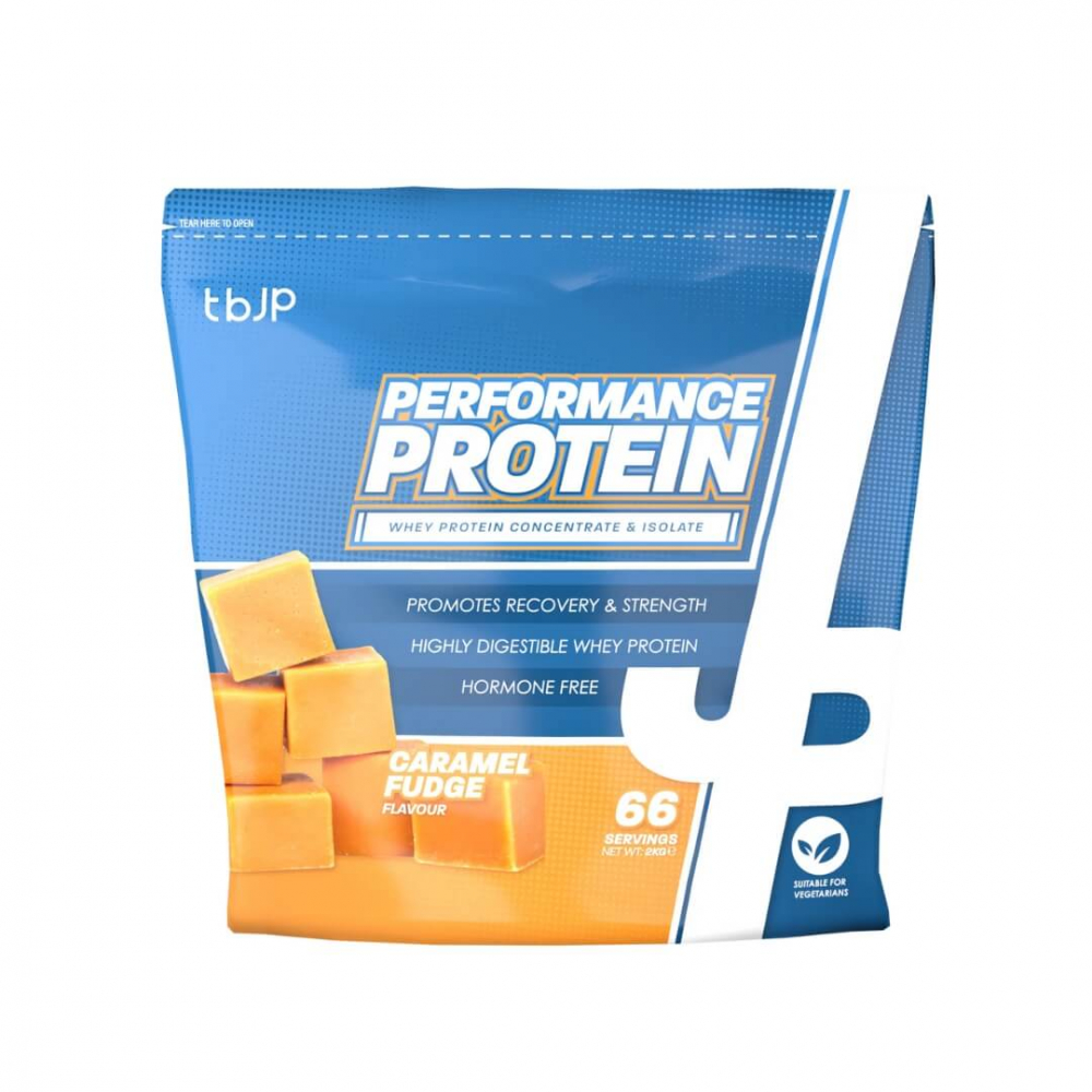 Trained By JP Performance Protein, 2 kg (Caramel Fudge)