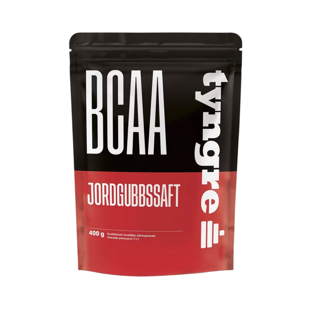 Tyngre BCAA, 400 g (Jordgubbssaft)