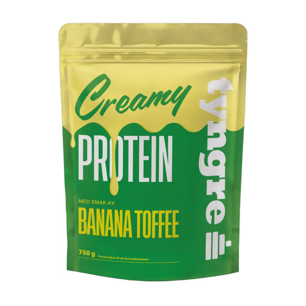 Tyngre Creamy Protein, 750 g (Banana Toffee)