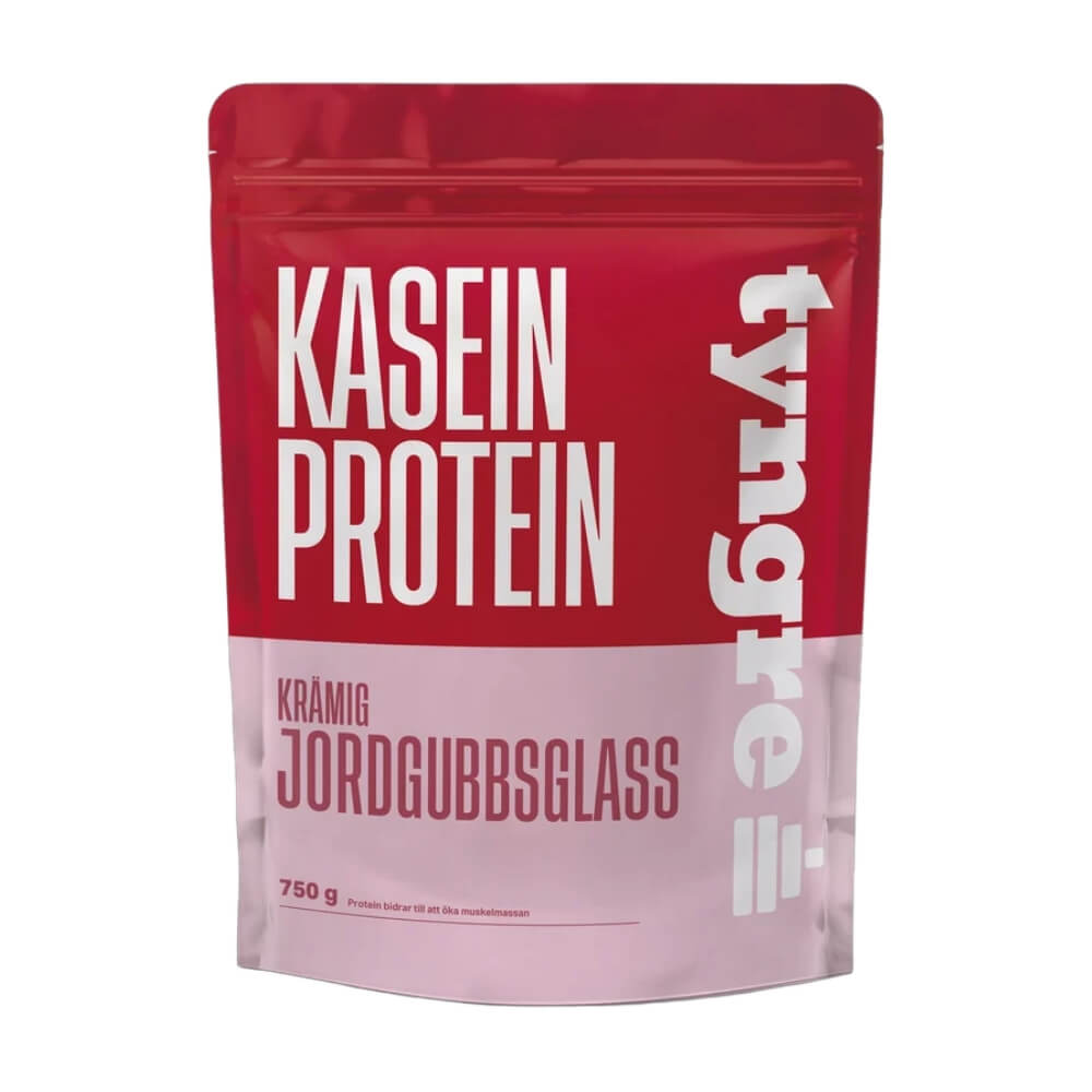 Tyngre Kasein, 750 g (Jordgubbsglass)