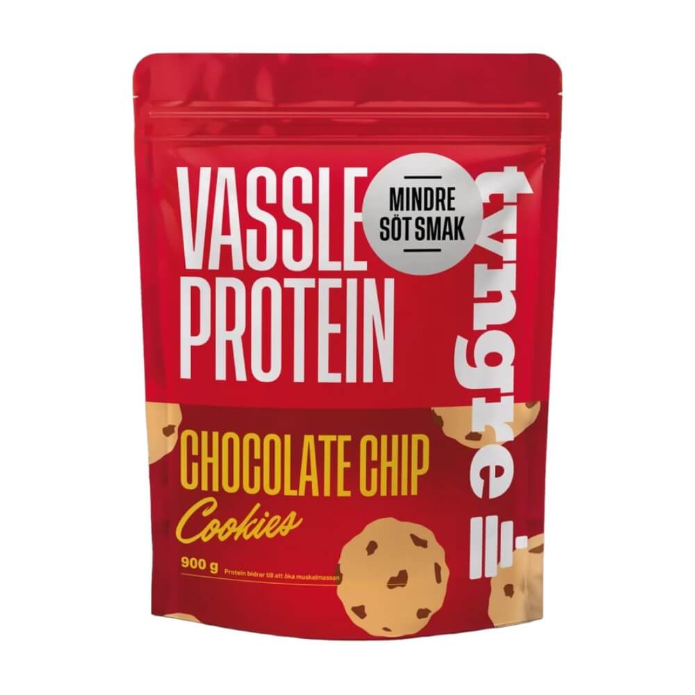 Tyngre Vassle Mindre Söt Smak, 900 g (Chocolate Chip Cookies)