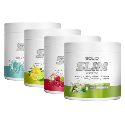 4 x SOLID Nutrition SLIM, 240 g