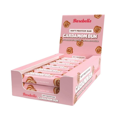 12 x Barebells Proteinbars, 55 g (Cardamom Bun - Soft Bar)