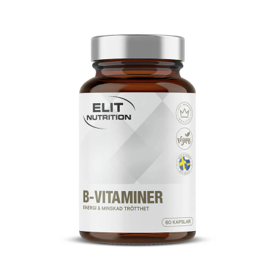 Elit Nutrition B-Vitaminer, 60 caps