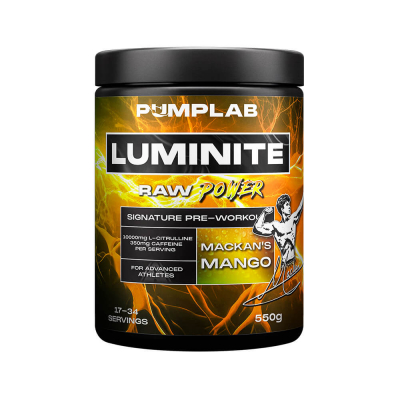 PumpLab LUMINITE - Beta-Alanine Free PWO, 550 g