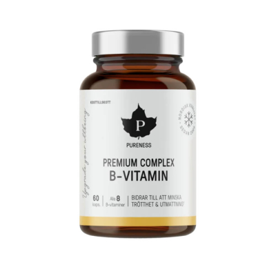 Pureness Premium Complex B-vitamin, 60 caps