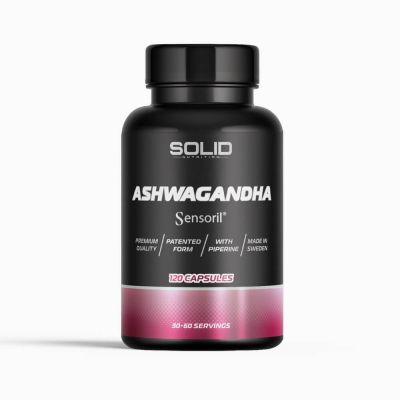 SOLID Nutrition BLACK LINE Ashwagandha, 120 caps