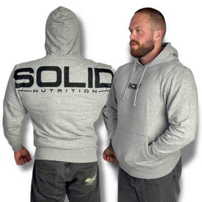 SOLID Nutrition Hoodie, light grey melange