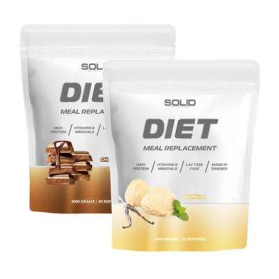 2 x SOLID Nutrition Diet, 1000 g