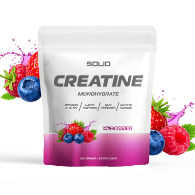 SOLID Nutrition Creatine Monohydrate, 400 g