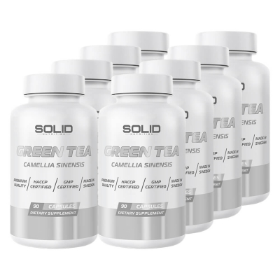 8 x SOLID Nutrition Green Tea, 90 caps