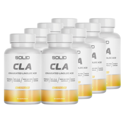 8 x SOLID Nutrition CLA, 60 caps