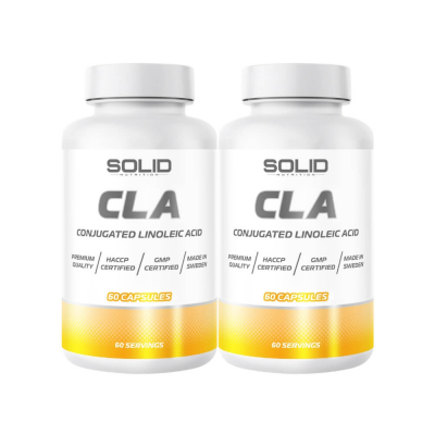 2 x SOLID Nutrition CLA, 60 caps