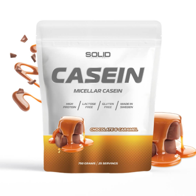 SOLID Nutrition Casein, 750 g (Chocolate & Caramel)