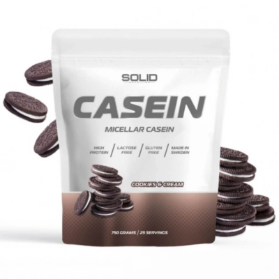 SOLID Nutrition Casein, 750 g