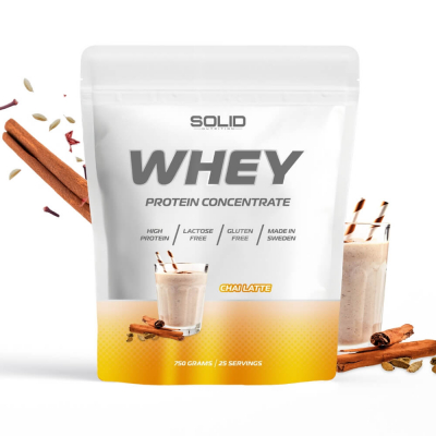 SOLID Nutrition Whey, 750 g (Chai Latte)