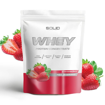 SOLID Nutrition Whey, 750 g (Strawberry)