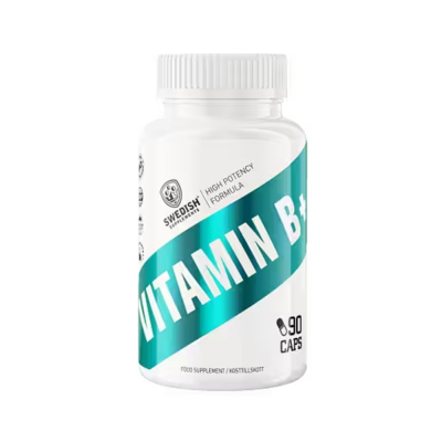 Swedish Supplements Vitamin B+, 90 caps