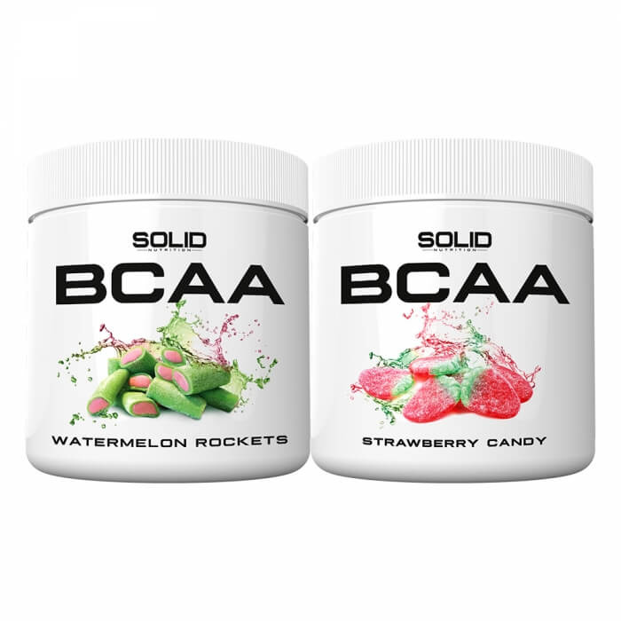2 x SOLID Nutrition BCAA, 300 g i gruppen Kosttilskud & Fdevarer / Aminosyrer / BCAA hos Tillskottsbolaget (2SOLIDBCAA)