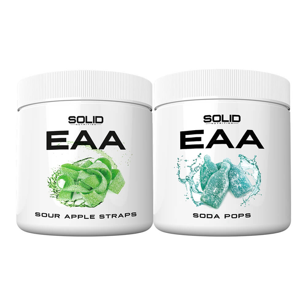 2 x SOLID Nutrition EAA, 350 g i gruppen Kosttilskud & Fdevarer / Aminosyrer / EAA hos Tillskottsbolaget (2SOLIDEAA)