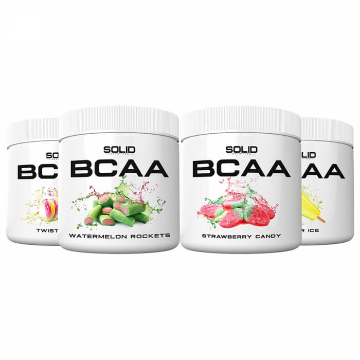 4 x SOLID Nutrition BCAA, 300 g i gruppen Kosttilskud & Fdevarer / Aminosyrer / BCAA hos Tillskottsbolaget (4SOLIDBCAA1)