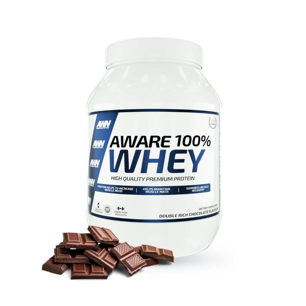 Aware Nutrition 100% Whey, 900 g i gruppen Kosttilskud & Fdevarer / Proteinpulver / Valleprotein / Whey protein hos Tillskottsbolaget (AWARE7889)