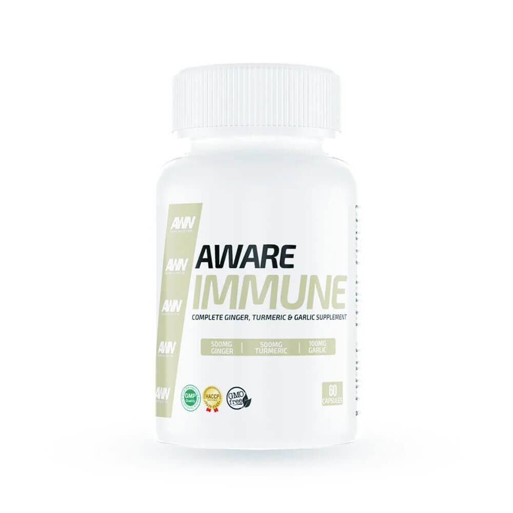 Aware Nutrition Immune, 60 caps i gruppen Kosttilskud & Fdevarer / Sundhedskost / Immunforsvar hos Tillskottsbolaget (AWARE833)