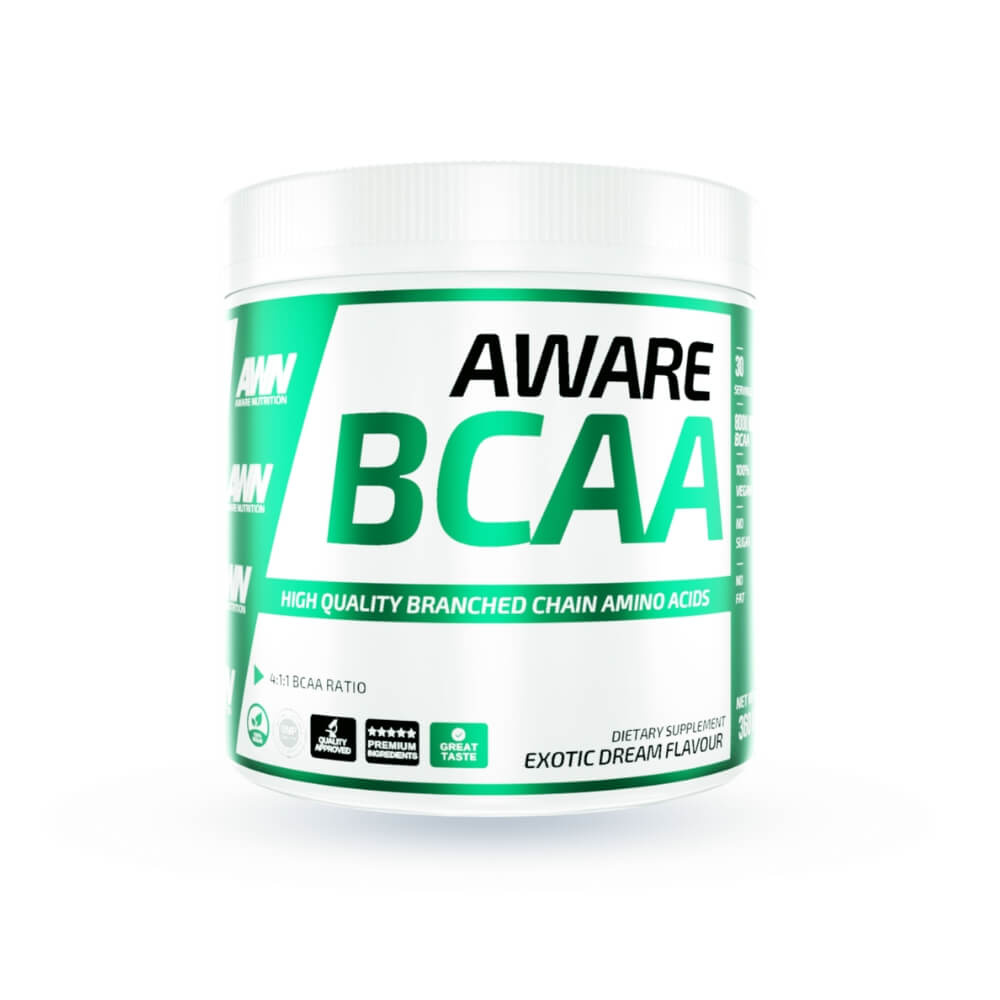 Aware Nutrition BCAA, 330 g i gruppen Kosttilskud & Fdevarer / Aminosyrer / BCAA hos Tillskottsbolaget (AWARE8532)